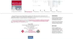 Desktop Screenshot of gsya.esi.uclm.es