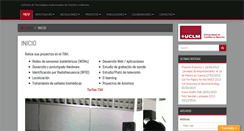 Desktop Screenshot of itav.uclm.es