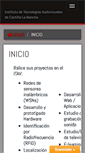 Mobile Screenshot of itav.uclm.es
