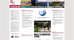Desktop Screenshot of esiiab.uclm.es